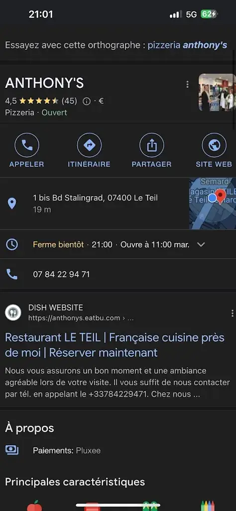Laurent RUFFIER_ANTHONY'S_Teil_recensione