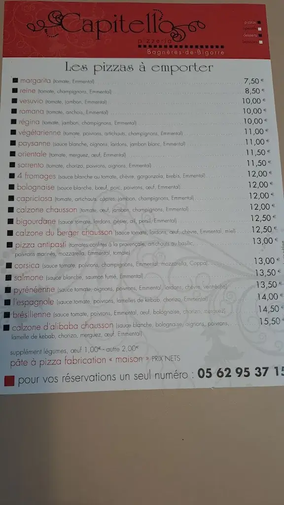 Menu_IL CAPITELLO_Bagnères-de-Bigorre_image_3