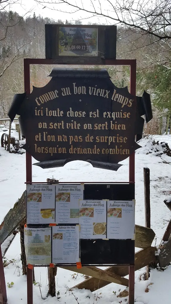 Menu_Auberge de la Fontaine des Fées_Bagnères-de-Bigorre_image_3