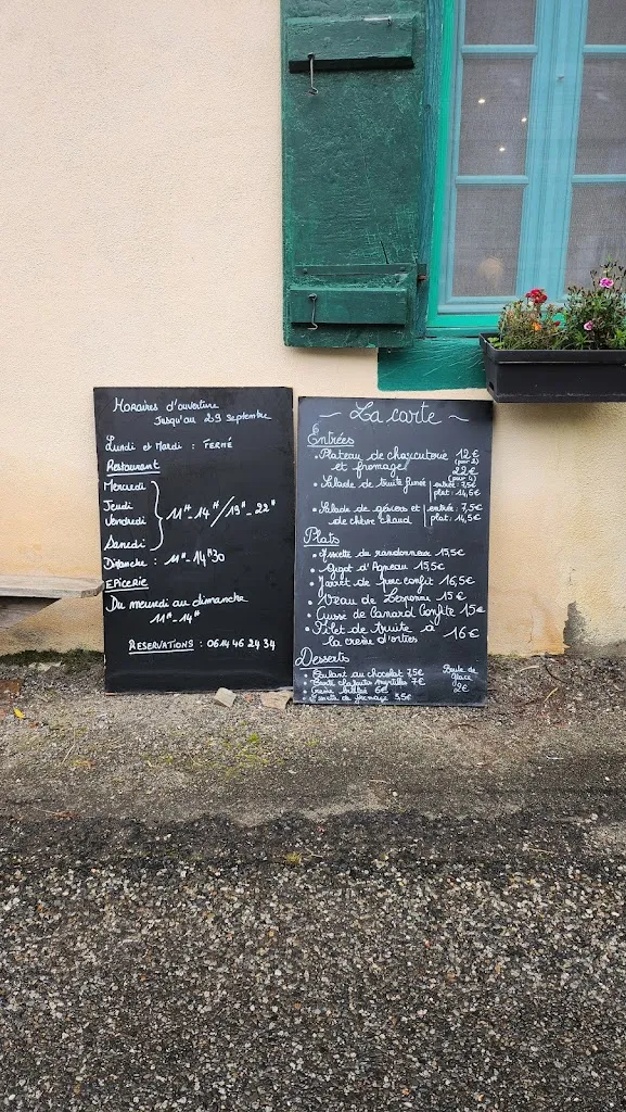 Menu_Restaurant Auberge Chez Gabrielle_Beaudéan_immagine_3