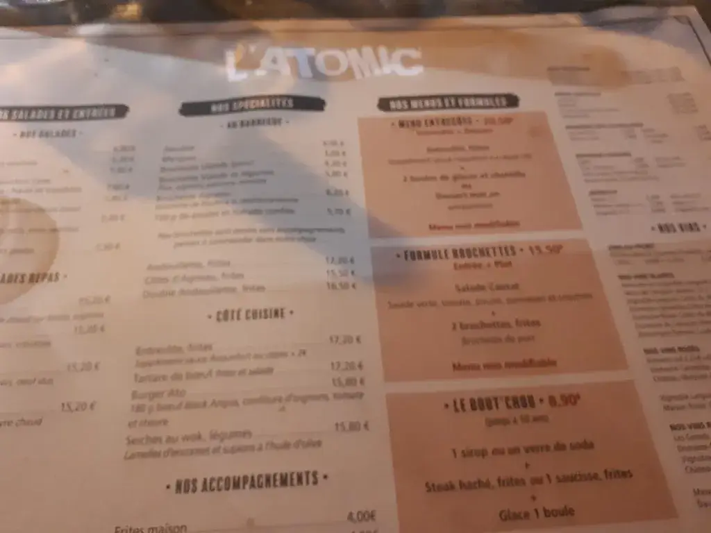 Menu_Atomic Bar_Bagnols-sur-Cèze_image_1