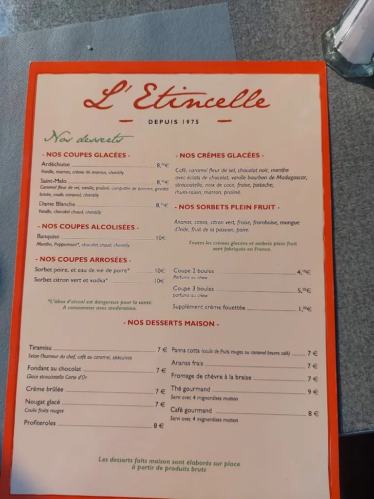 Menu_Restaurant Pizzeria l'Etincelle_Bagnols-sur-Cèze_image_2