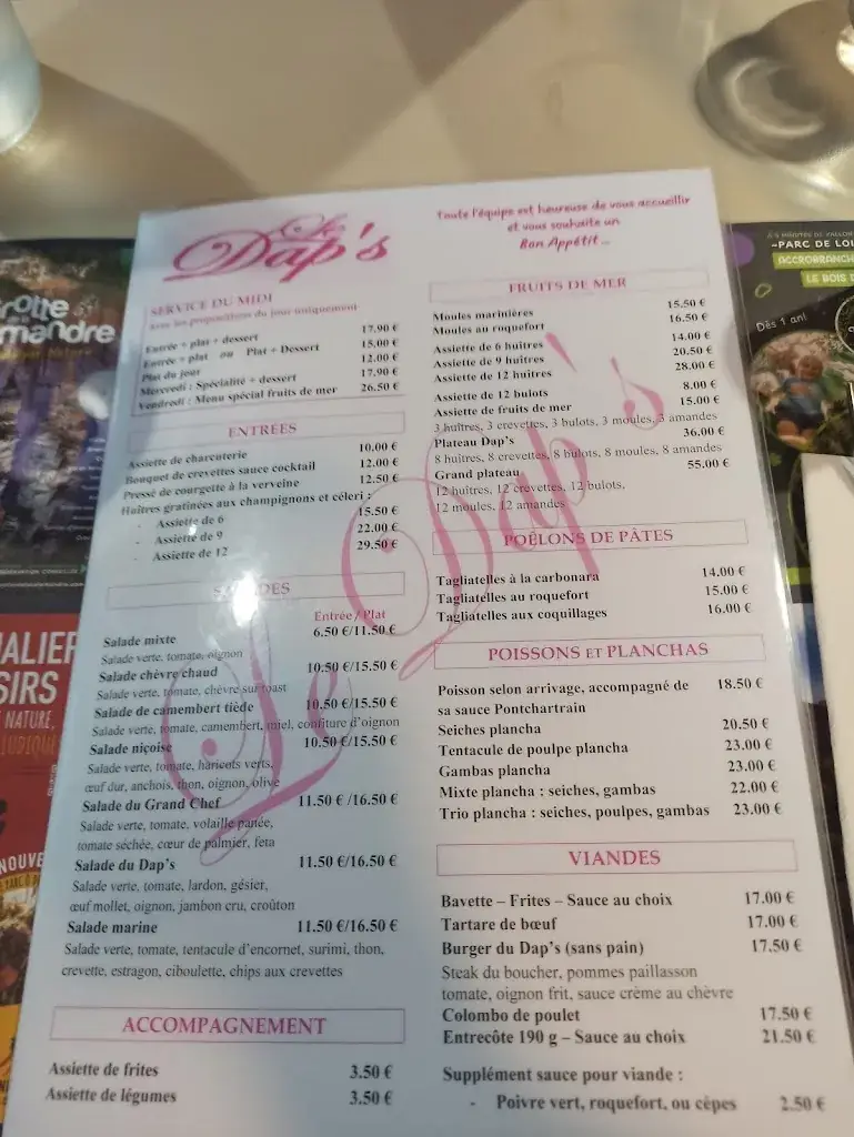 Menu_Le Dap's_Bagnols-sur-Cèze_image_3