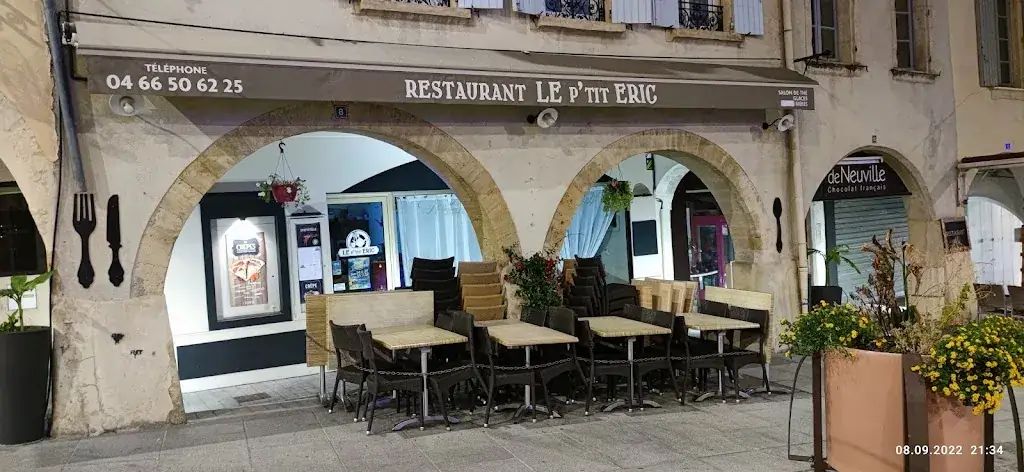 Le P’tit Eric restaurant in Bagnols-sur-Cèze
