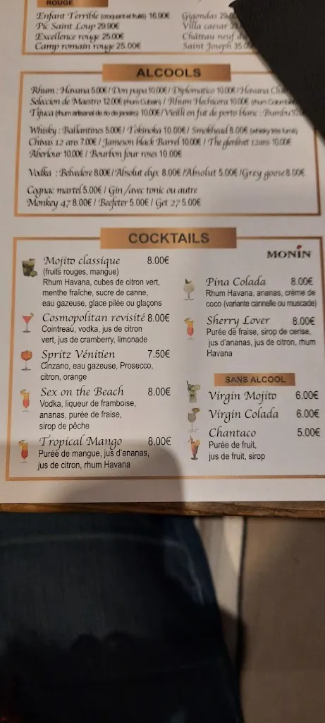 Menu_Hotel De la Bourse_Bagnols-sur-Cèze_image_1