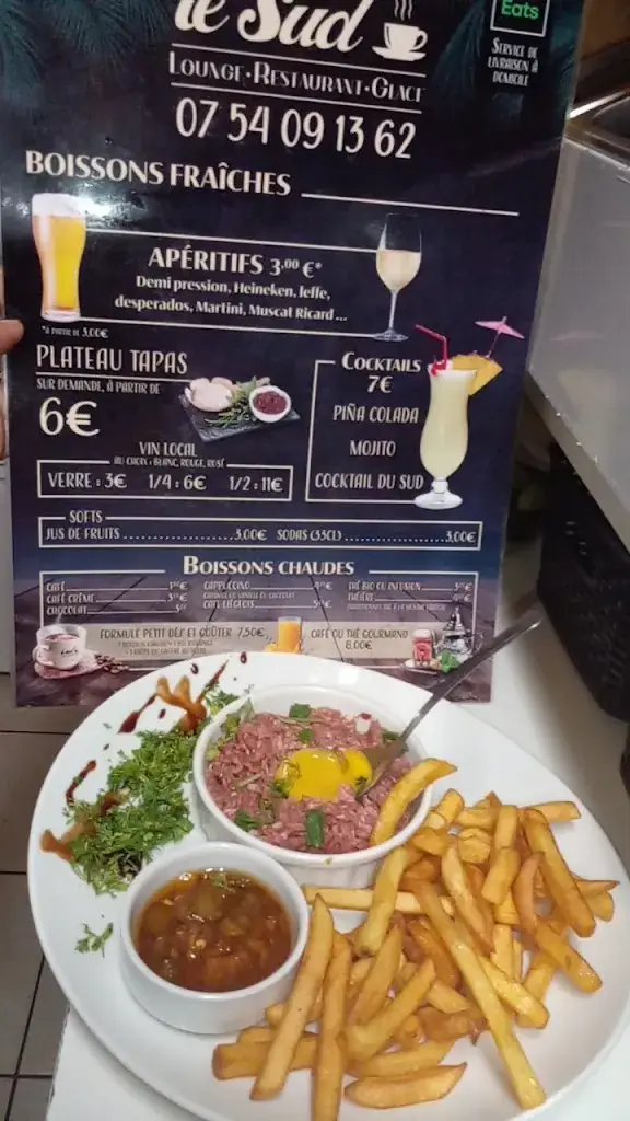 Menu_Pizzeria Grill LE SUD restaurant_Bagnols-sur-Cèze_immagine_4