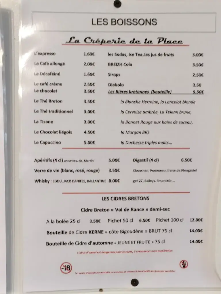 Menu_La Crêperie de la Place_Bagnols-sur-Cèze_image_3