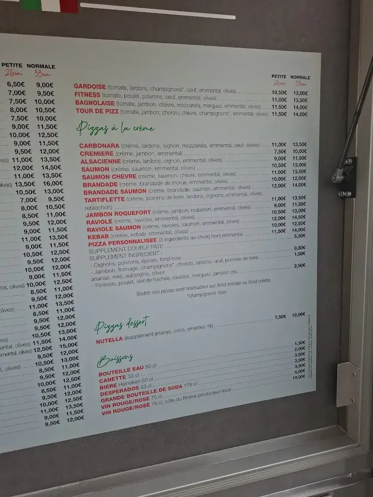 Menu_La Tour De Pizz' Bagnols_Bagnols-sur-Cèze_image_1