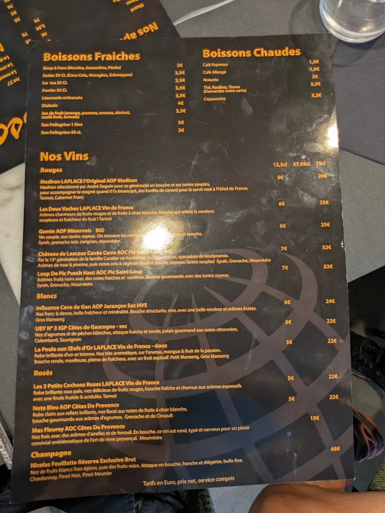 Menu_L'Escale_Bagnères-de-Luchon_image_2