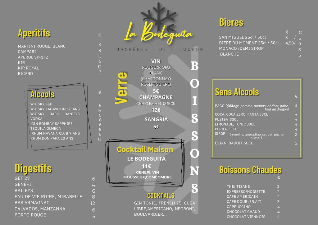 Menu_La Bodeguita_Bagnères-de-Luchon_image_2