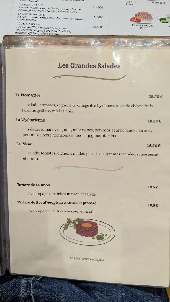 Menu_Le Bistrot Des Allees_Bagnères-de-Luchon_image_3