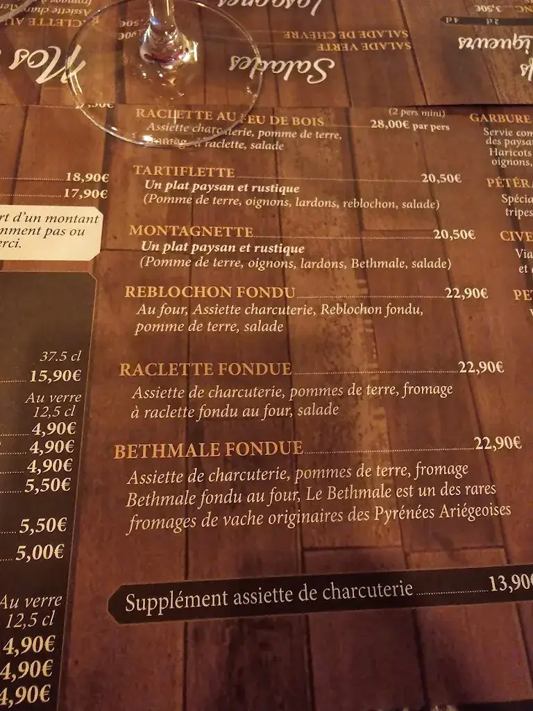 Menu_Le Chalet des Gourmands_Bagnères-de-Luchon_image_3