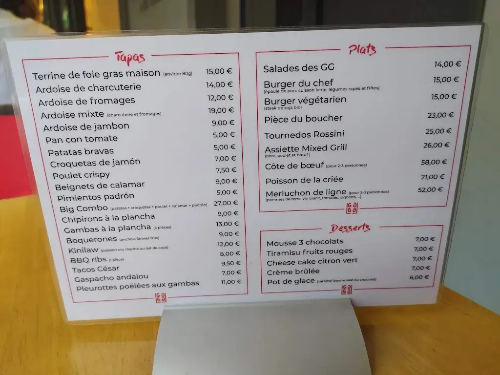 Menu_Les Galeries Gourmandes Luchon_Bagnères-de-Luchon_image_4