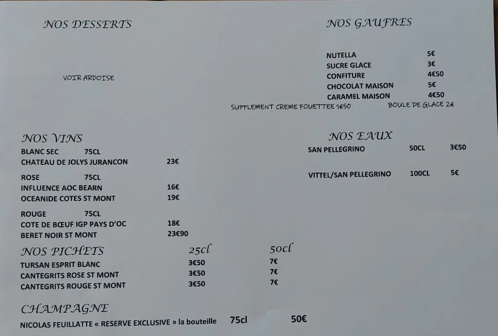 La Guinguette du Lac de badech_Bagnères-de-Luchon_menu_image_1