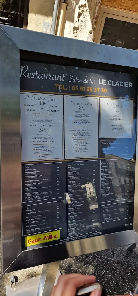 Menu_Le Glacier_Bagnères-de-Luchon_image_3