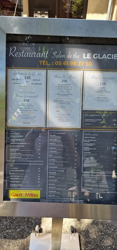 Menu_Le Glacier_Bagnères-de-Luchon_image_4