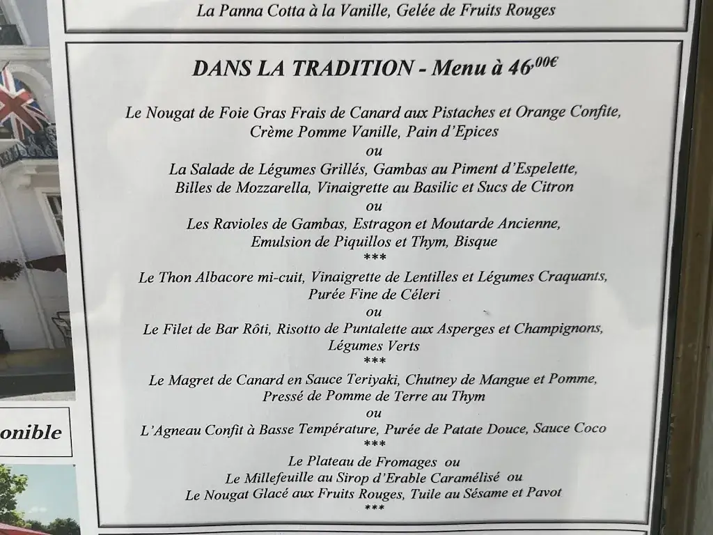 Menu_Hôtel Restaurant d'Etigny_Bagnères-de-Luchon_image_2