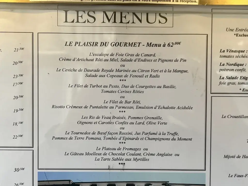 Menu_Hôtel Restaurant d'Etigny_Bagnères-de-Luchon_image_3