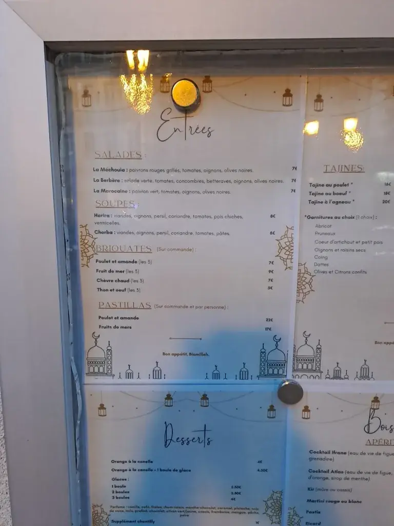 Menü_Restaurant l'Atlas_Bagnères-de-Luchon_Bild_4