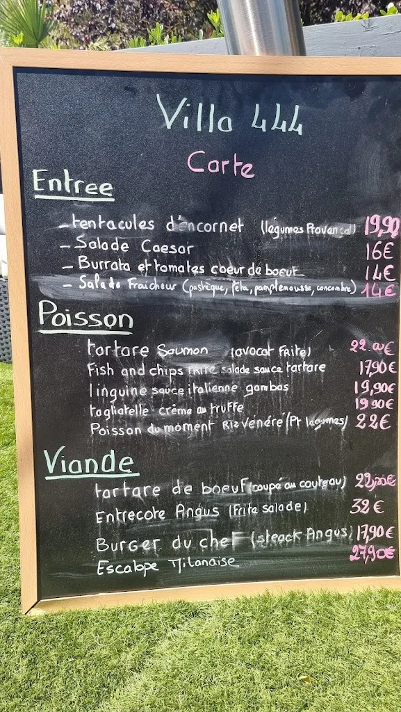 Menu_Villa 444_Lentilly_image_1