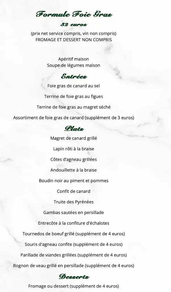 Menu_La Ferme d'Espiau_Billière_image_2