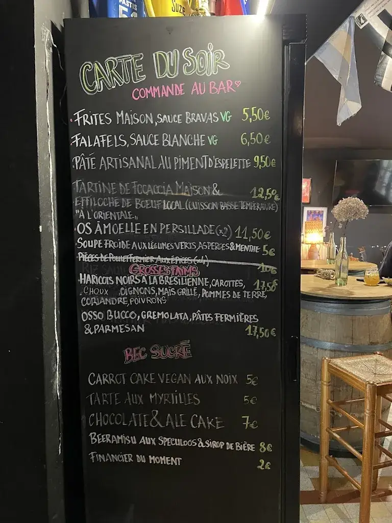 Menu_Le Café des Quatre Chemins_Montauban-de-Luchon_image_2
