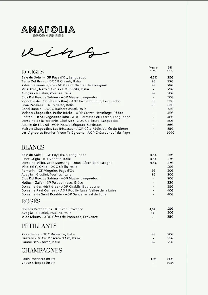 Menu_Amafolia Restaurant Balma - Brasserie Méditerranéenne_Balma_image_2