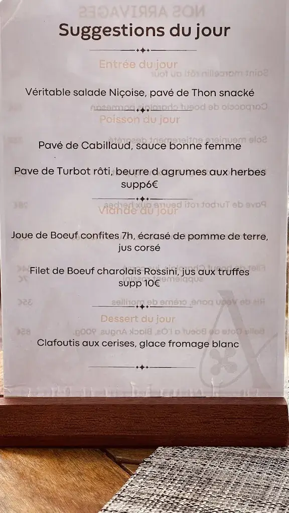 Menu_Restaurant L'Arôme_Balaruc-les-Bains_image_1
