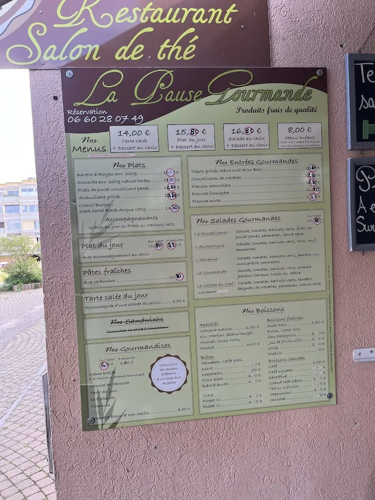 Menu_La Pause Gourmande_Balaruc-les-Bains_image_1