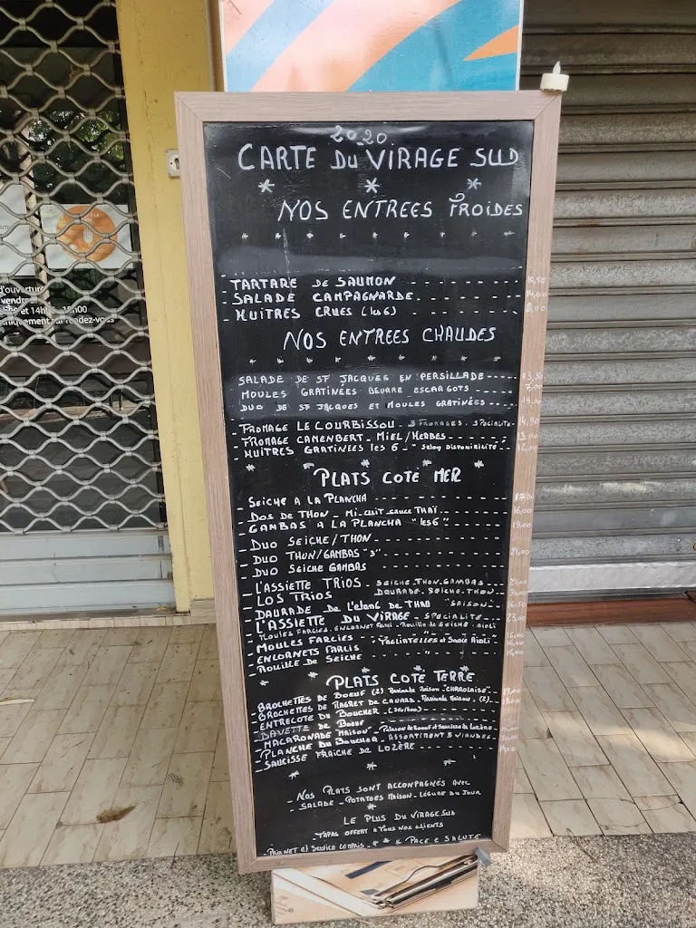 Menu_Le virage Sud_Balaruc-les-Bains_image_1