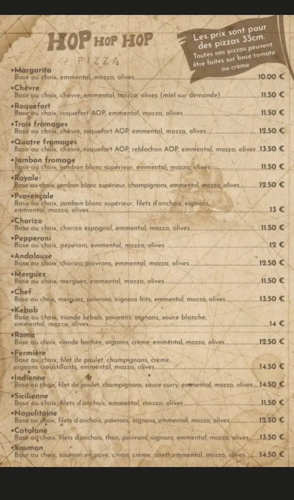 Menu_Hop hop hop pizzas / burgers banyuls dels aspres_Banyuls-dels-Aspres_image_4