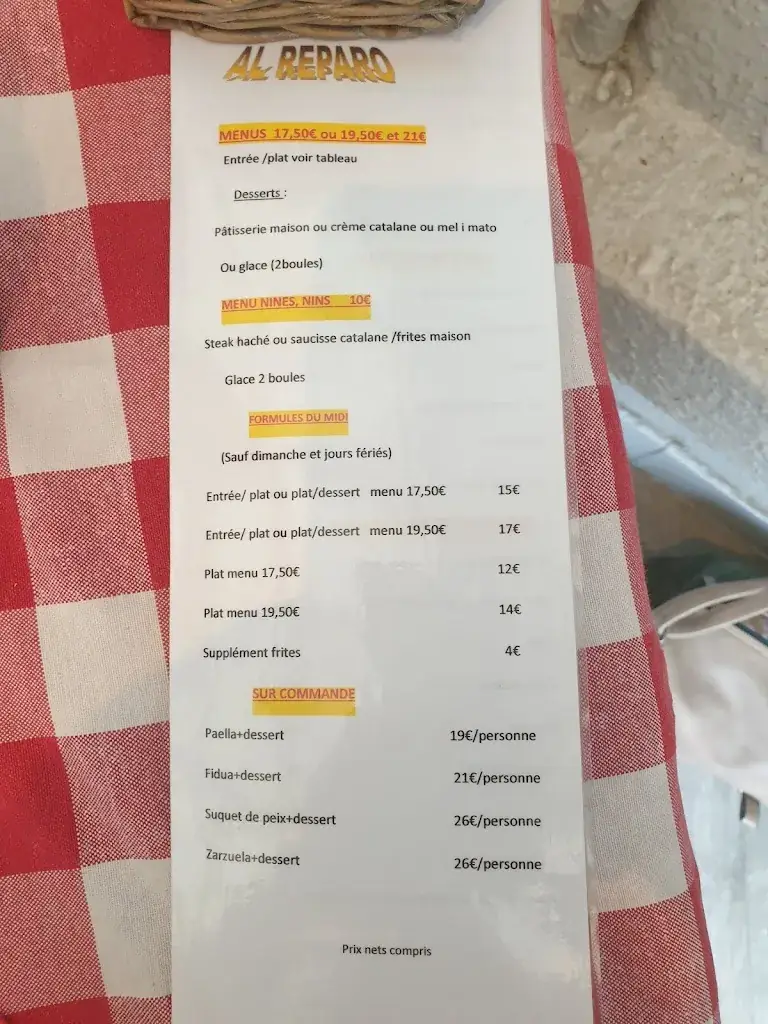 Menu_Al Reparō Restaurant_Banyuls-sur-Mer_image_4