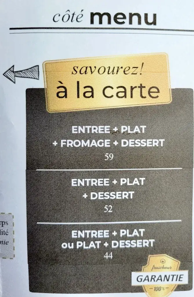Menu_Restaurant Le Carré des Saveurs_Barjac_image_4