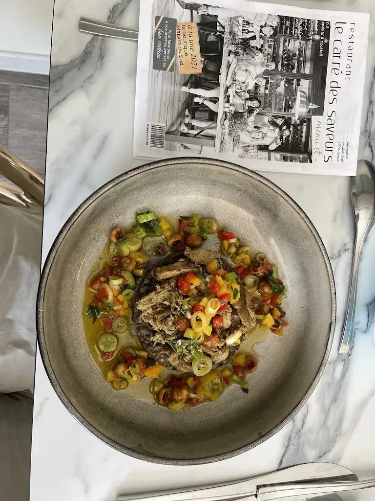 Menu_Restaurant Le Carré des Saveurs_Barjac_image_8