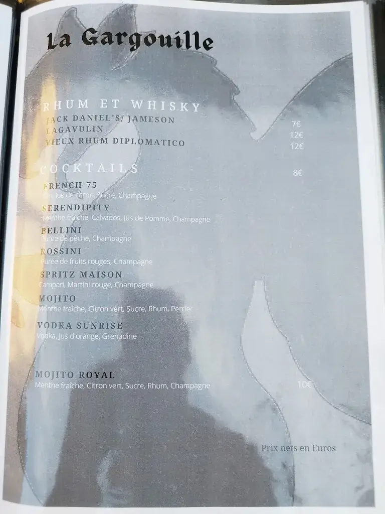 Menu_La Gargouille_Rodez_image_4