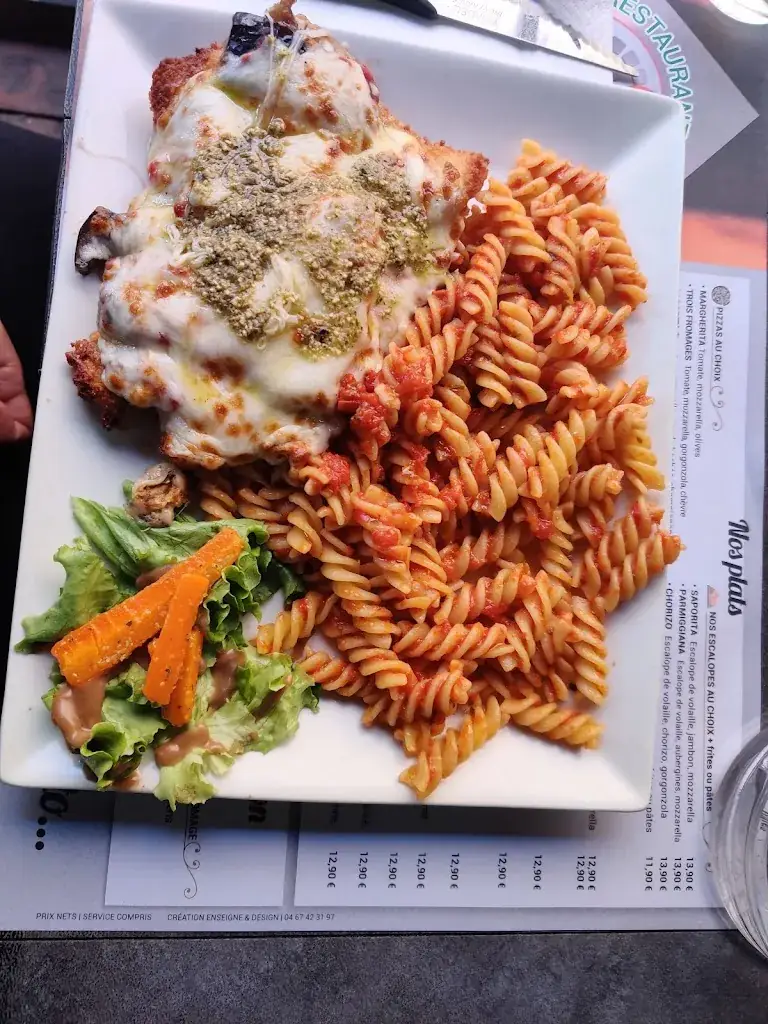 Menu_Restaurant italien et pizzeria LA SAPORITA_Vendargues_image_1