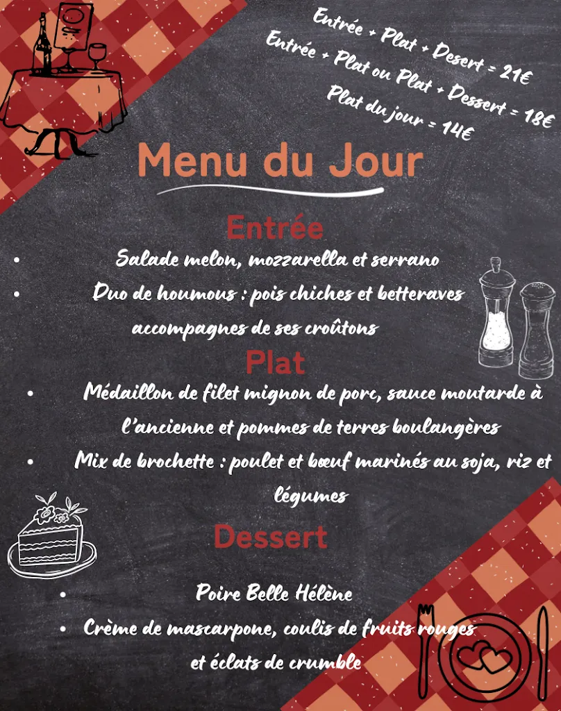 Menu_Brasserie le 119_Saint-Brès_image_1