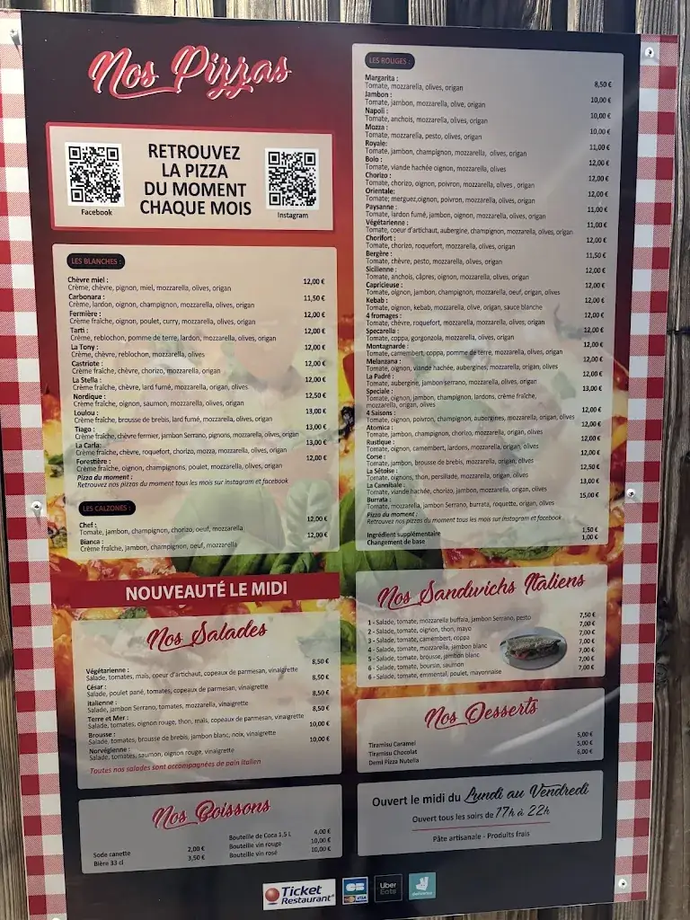 Menu_Chez Tony Castries_Castries_image_2