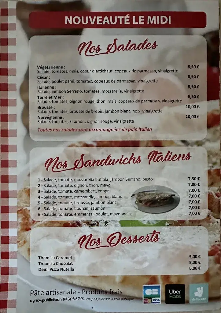 Menu_Chez Tony Castries_Castries_image_3