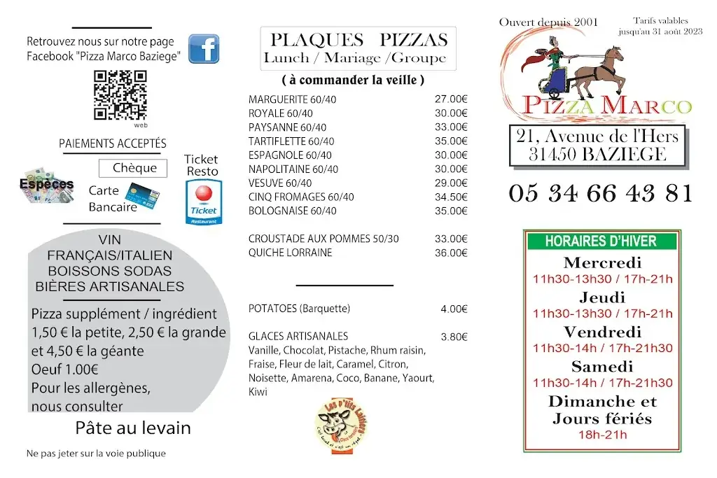 Menu_Pizza Marco_Baziège_image_2