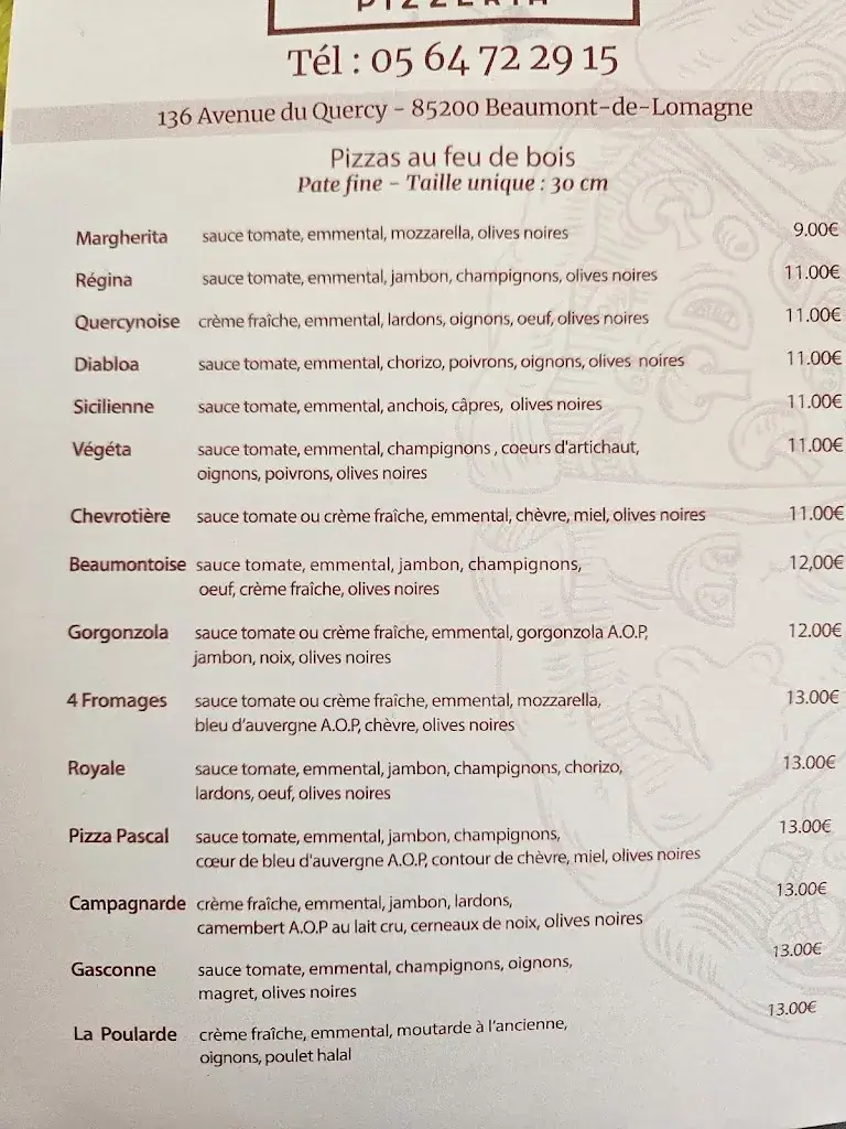 Menu_La Rom'Ail-rie_Beaumont-de-Lomagne_image_1