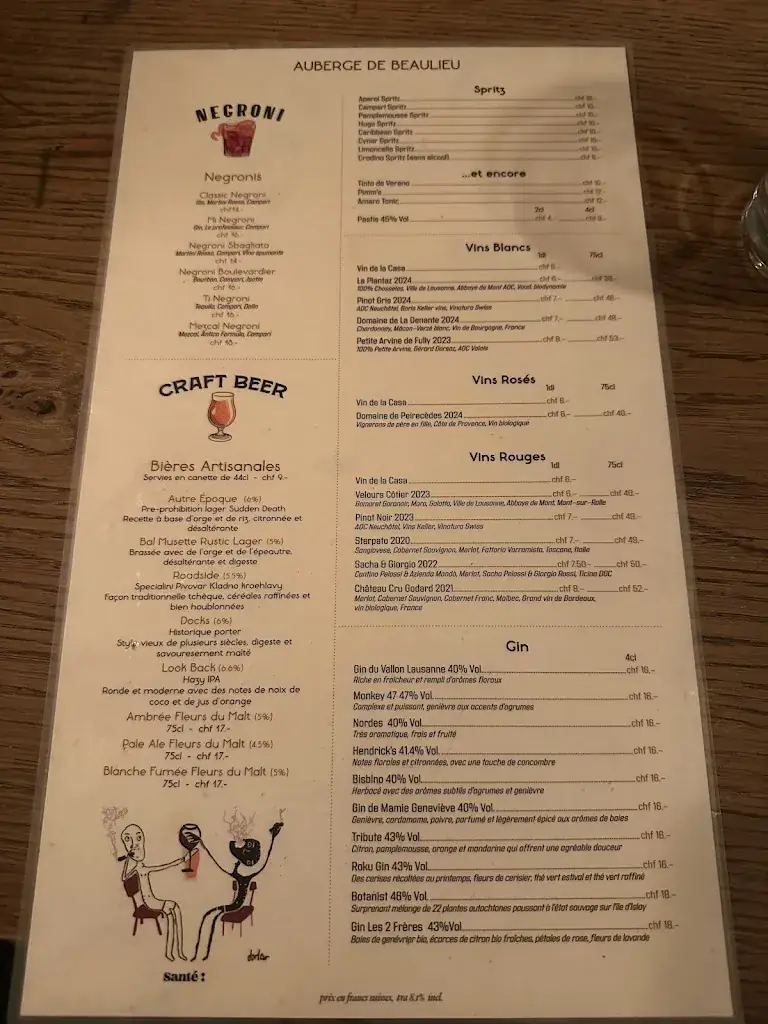 Menu_Auberge de Beaulieu_Lausanne_image_2