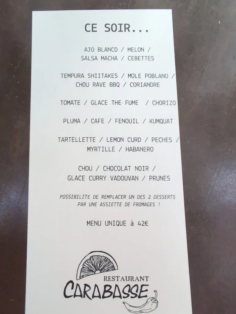 Menu_Restaurant Carabasse_Beaulieu_image_3