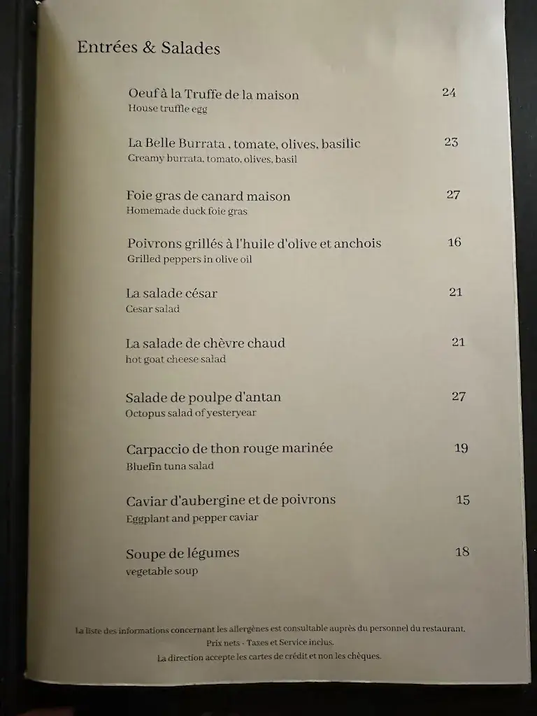 Menu_La Maison de Beaulieu_Beaulieu-sur-Mer_image_1