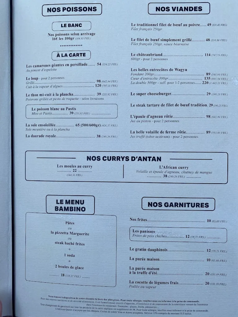 Menu_African Queen Beaulieu-sur-Mer_Beaulieu-sur-Mer_image_4