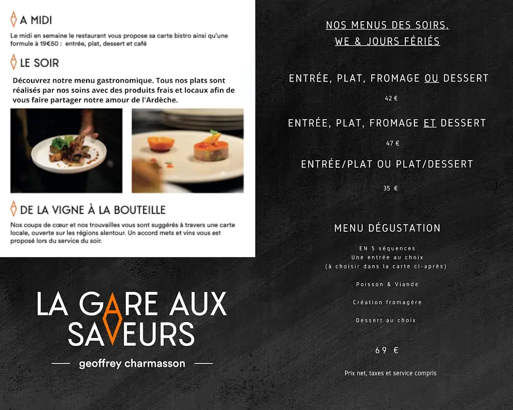 Menu_La gare aux saveurs_Beaulieu_image_1