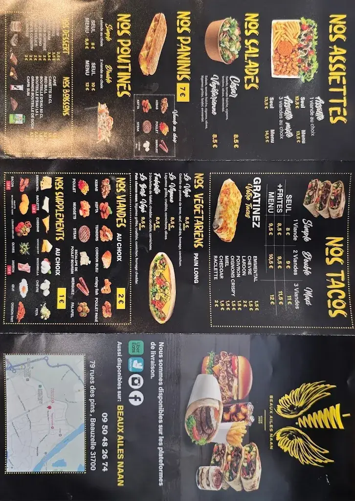 Menu_BEAUX AILES NAAN_Beauzelle_image_2