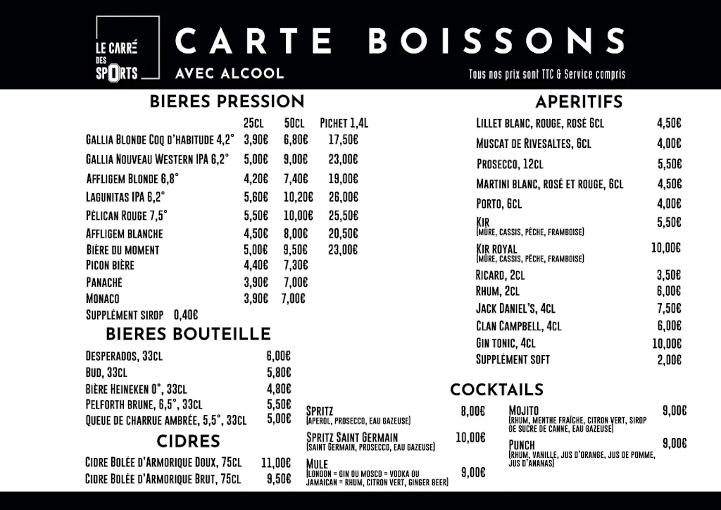 Menu_Le Carré des Sports_Beauzelle_image_2