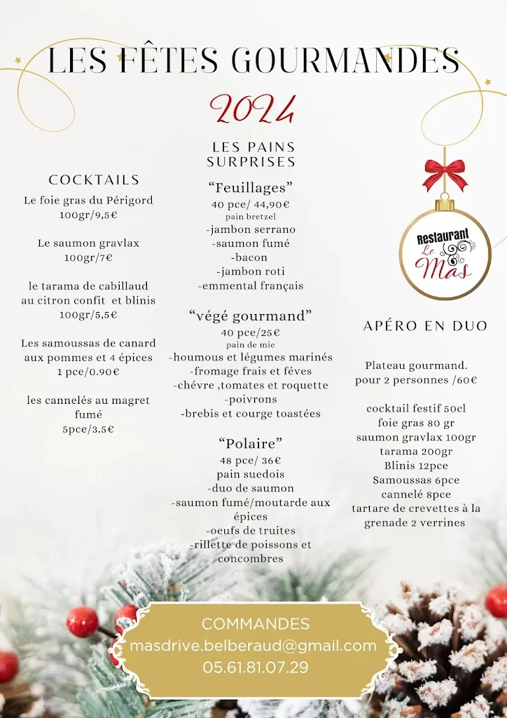 Menu_Restaurant Le Mas_Belberaud_image_1