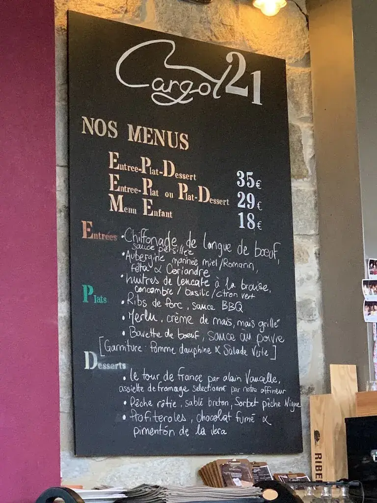 Menu_Restaurant Cargol'21 - Domaine Riberach_Bélesta_image_1